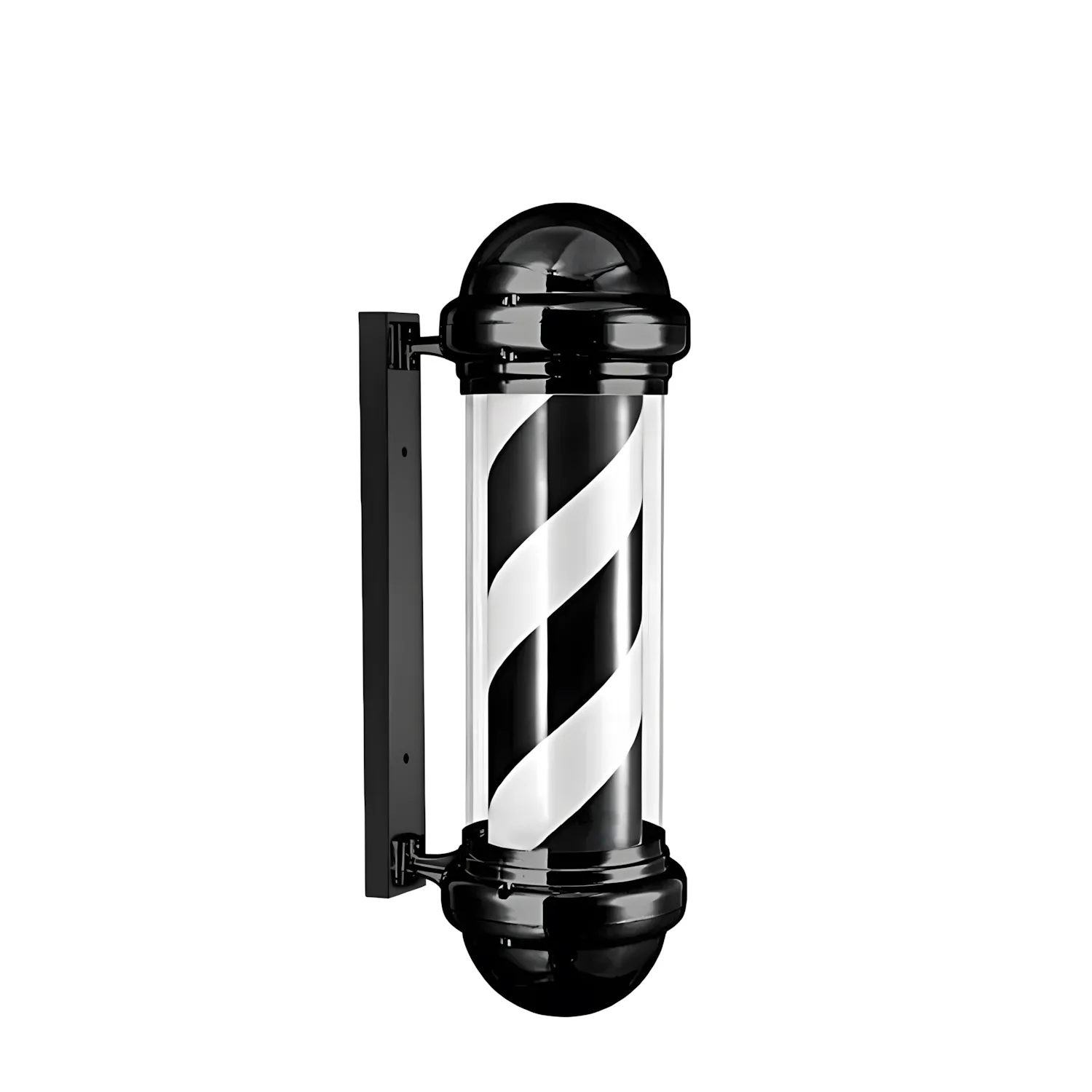 Pole Barber Fachada con Estilo Moderno Key