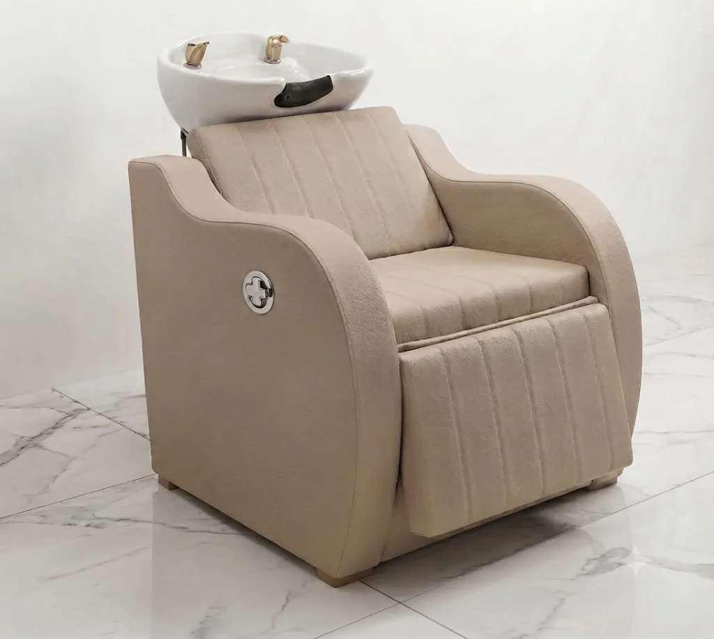 Lavacabeza Spa Beige Premium Uxia (Completo con Loza)