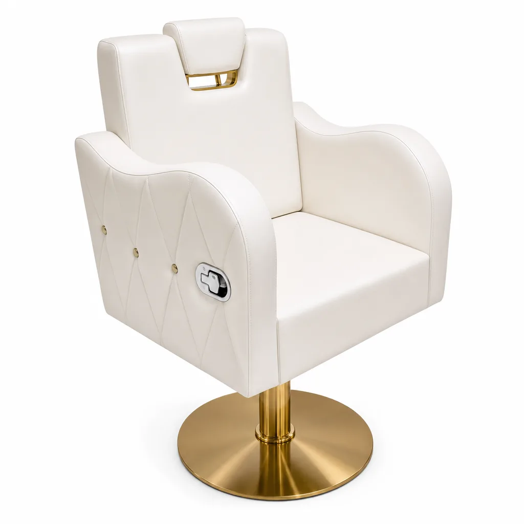 SILLA DE MAQUILLAJE  CURVO