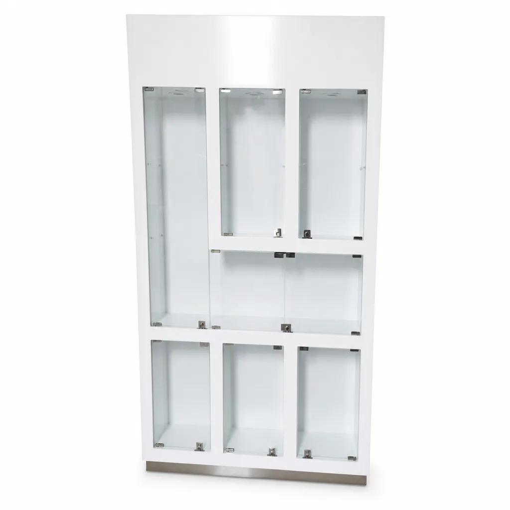 Exhibidor Vitrina Estilo Blanco KATRIN