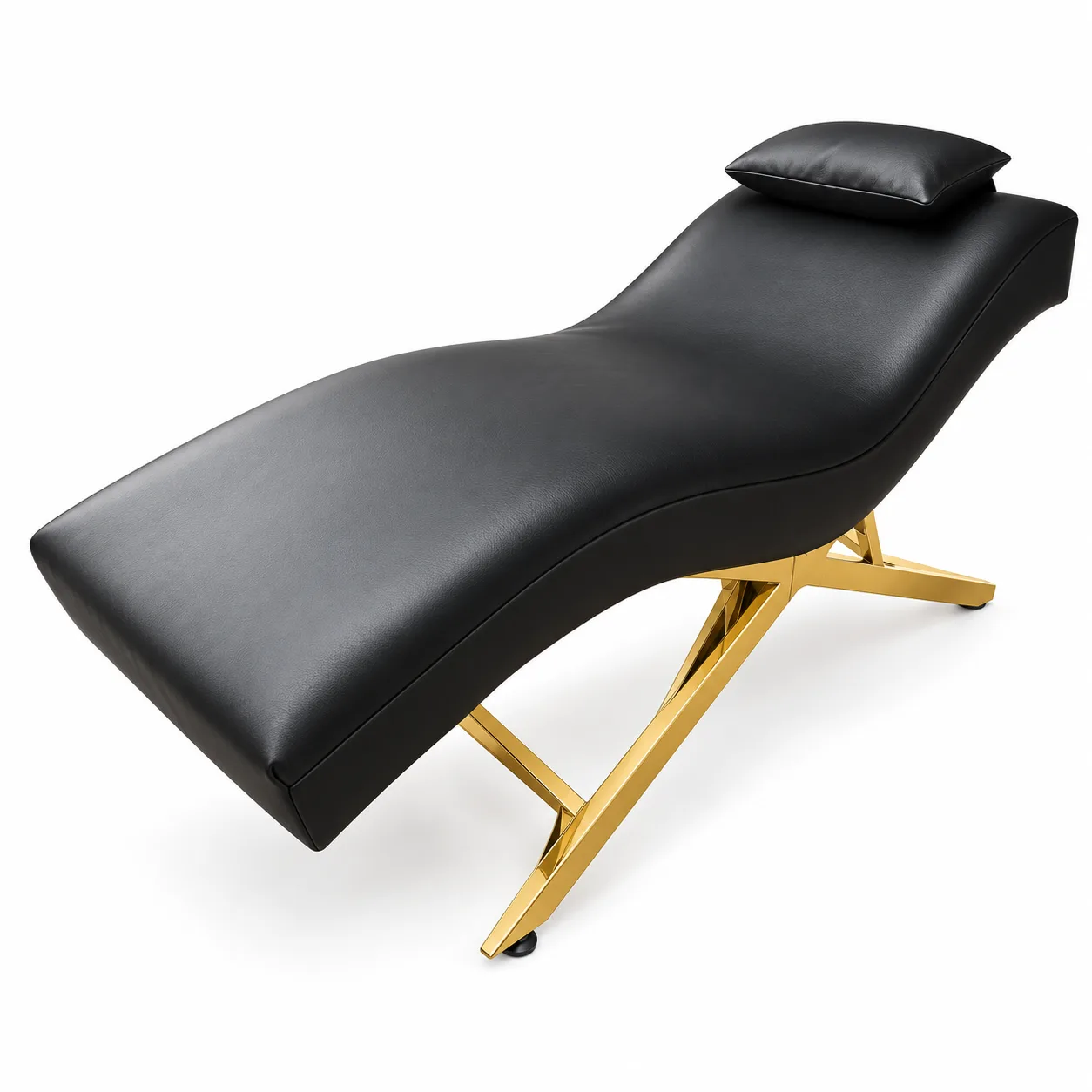 Camilla Spa Curva Negra Base Dorada Premium Naya
