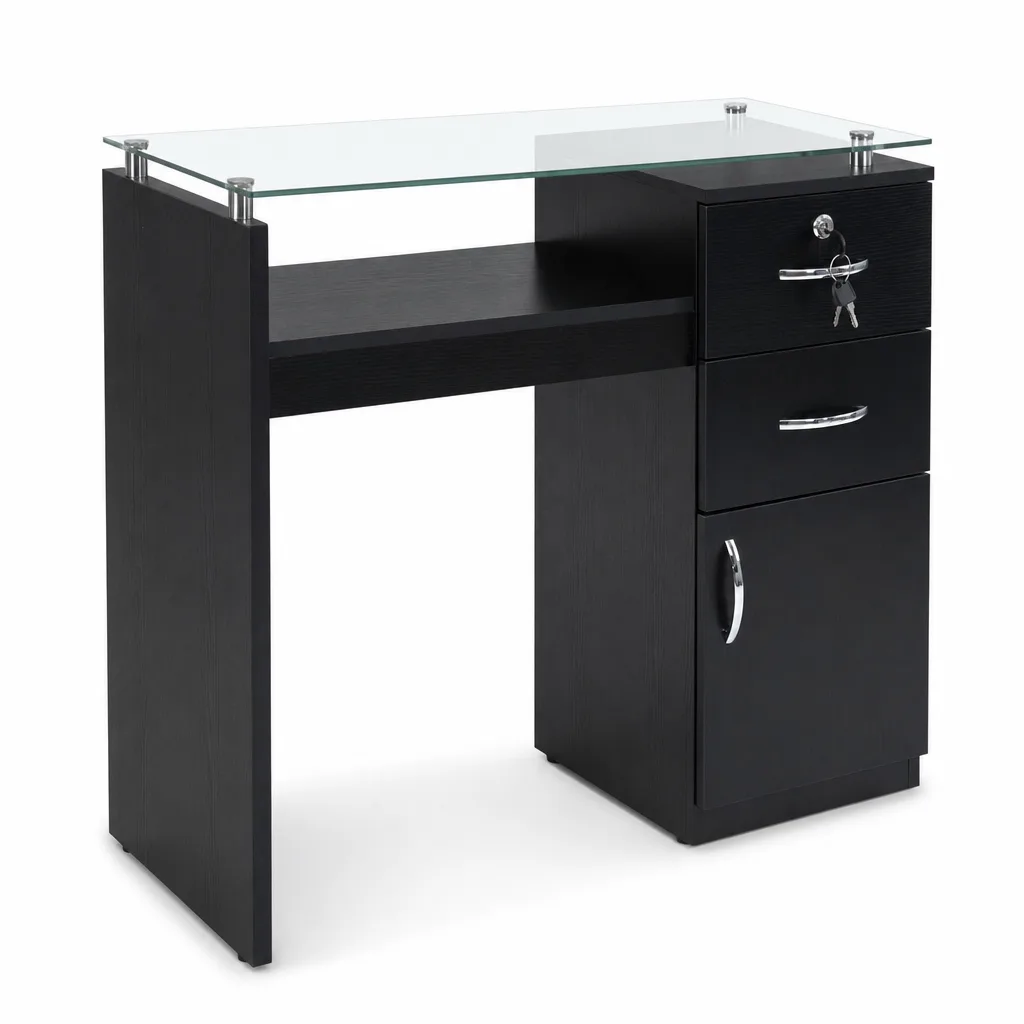 Mesa de Maquillaje Black GOR
