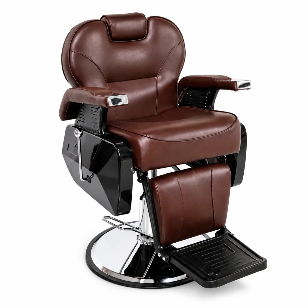 SILLON BARBERO HARLY PRIMIUM PRO - COLOR  marron