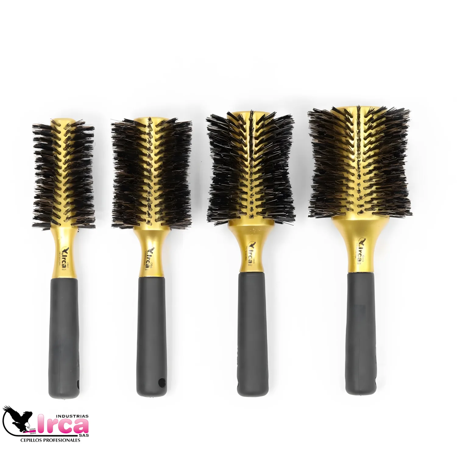 Kit Cepillos Oro Profesionales Únicos Irca - Kit 7