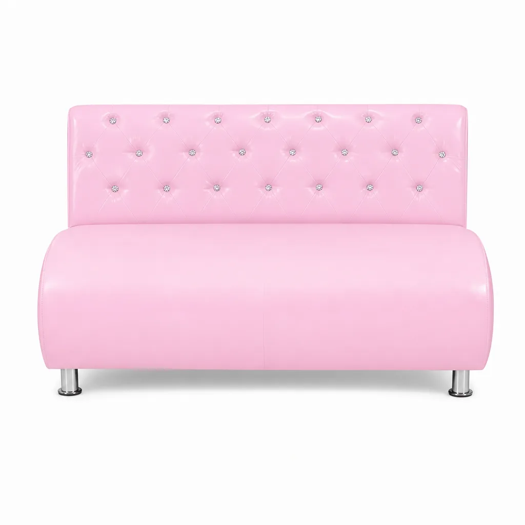 Sillon de Espera Rosa Elegante