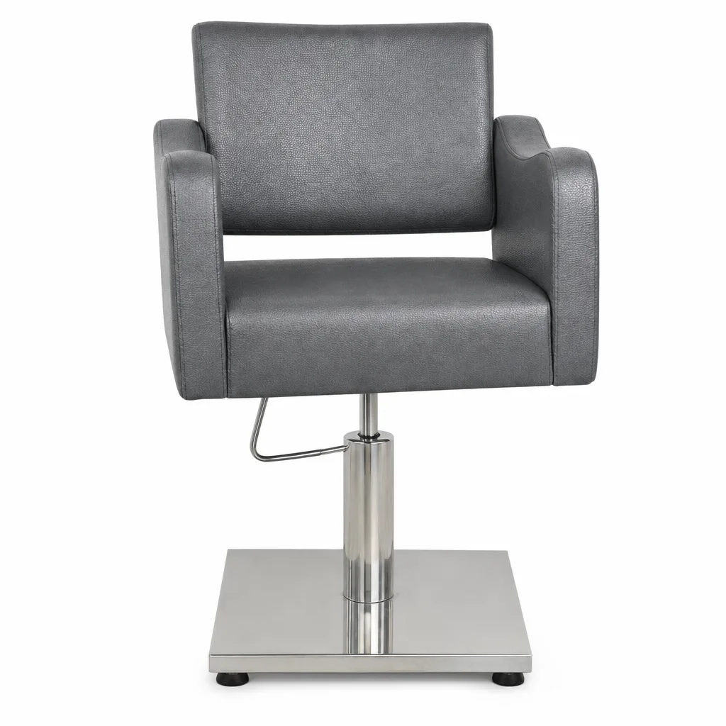 Silla de Corte Profesional Gris Personalizado JUWE