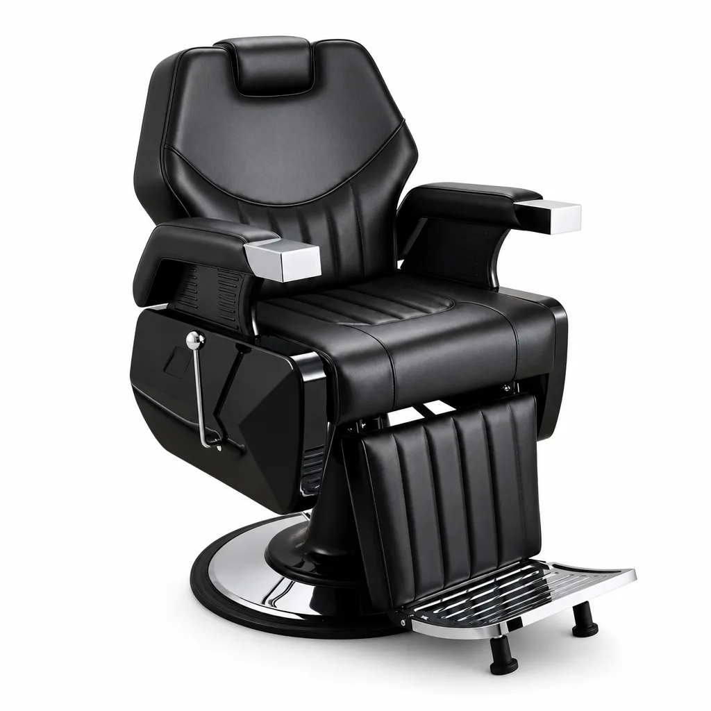 Sillón Barbero Con Estilo y Precisión Titan